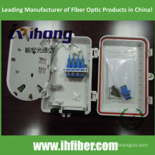 1x4 FTTH Fiber Optic Mini Splitter distribution Box IP65